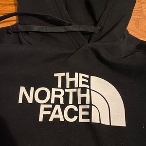 North Face Original Logo Hoodie in Black